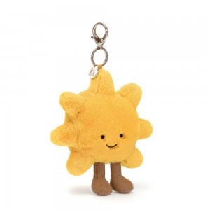 Brelok Jellycat Amuseables Sun,20cm x 14cm x 4cm Żółte | Polska YFBE-19563