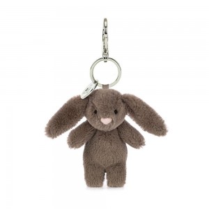 Brelok Jellycat Bashful Króliczek Truffle,15cm x 4cm x 3cm Brązowe | Polska GVZN-84263
