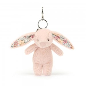 Brelok Jellycat Blossom Blush Króliczek,17cm x 4cm x 3cm Różowe | Polska WJEF-71035