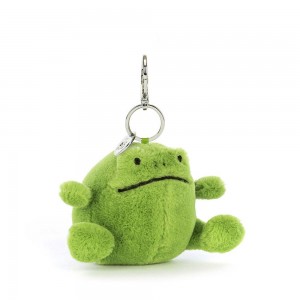 Brelok Jellycat Ricky Rain Frog,14cm x 8cm x 8cm Zielone | Polska VUDR-41385