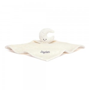 Dziecko Jellycat Amuseables Moon,10cm x 34cm x 34cm Białe | Polska CHUR-53291