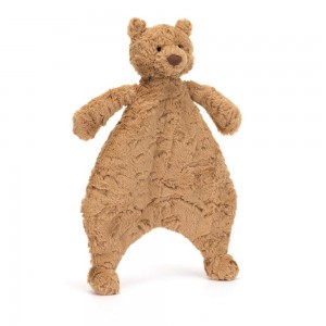 Dziecko Jellycat Bartholomew Miś,28cm x 22cm x 7cm Brązowe | Polska QNHL-51972