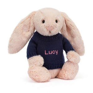 Dziecko Jellycat Bashful Blush Króliczek,31cm x 12cm x 9cm Różowe | Polska SHBR-49715