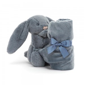 Dziecko Jellycat Bashful Dusky Króliczek,15cm x 34cm x 34cm Niebieskie | Polska OHYJ-06539