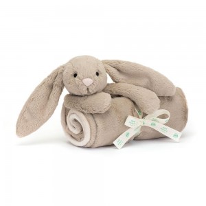 Dziecko Jellycat Bashful Króliczek Szmatka Przytulanka,56cm x 70cm x 9cm Beżowe | Polska QLEC-06541