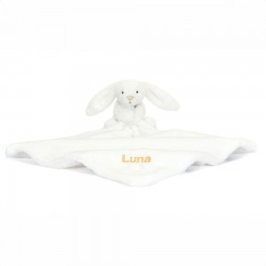 Dziecko Jellycat Bashful Luxe Króliczek Luna,15cm x 34cm x 34cm Białe | Polska MVBJ-63854