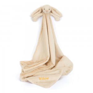 Dziecko Jellycat Bashful Luxe Króliczek Willow Szmatka Przytulanka,56cm x 70cm x 9cm Beżowe | Polska XLZF-54680