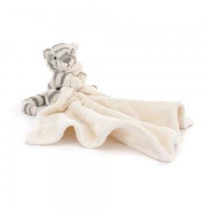 Dziecko Jellycat Bashful Snow Tiger,15cm x 34cm x 34cm Szare | Polska UOBW-72950
