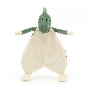 Dziecko Jellycat Cordy Roy Dino,25cm x 18cm x 8cm Zielone | Polska LIQF-28951
