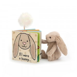 Dziecko Jellycat Króliczek and Bashful Króliczek Small, Beżowe | Polska SBEA-79543