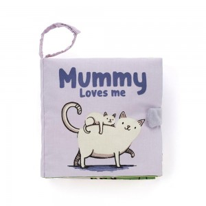 Dziecko Jellycat Mummy Loves Me,15cm x 15cm x 5cm Fioletowe | Polska XMLW-49865