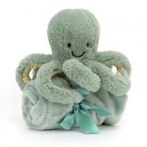 Dziecko Jellycat Odyssey Octopus,10cm x 34cm x 34cm Zielone | Polska DIPG-30984