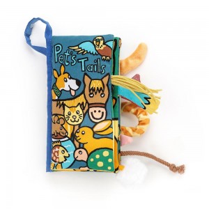 Dziecko Jellycat Pet Tails,15cm x 34cm x 34cm Niebieskie | Polska UMIA-57862