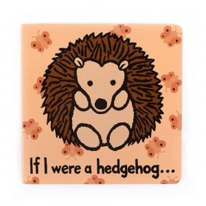 Książeczka Jellycat Hedgehog,15cm x 15cm x 2cm Brązowe | Polska TSON-67235