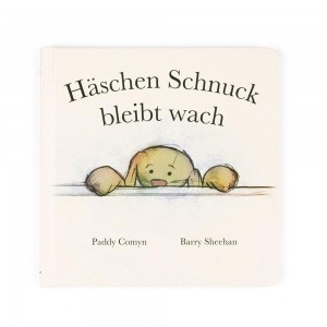 Książeczka Jellycat Häschen Schnuck Bleibt Wach Buch,19cm x 19cm x 2cm Białe | Polska SMVC-37591