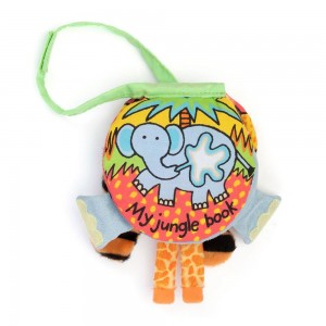 Książeczka Jellycat My Jungle,11cm x 11cm x 5cm Niebieskie | Polska AYSB-69251