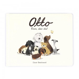 Książeczka Jellycat Otto Klein, Aber Oho! Buch,18cm x 23cm x 2cm Białe | Polska WOBA-86743
