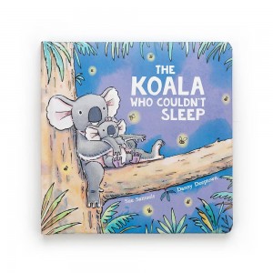 Książeczka Jellycat The Koala Who Couldn't Sleep,21cm x 21cm x 2cm Szare | Polska VQNE-12845