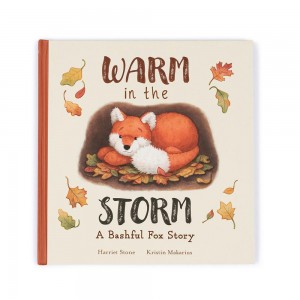 Książeczka Jellycat Warm in the Storm,24cm x 25cm x 2cm Białe | Polska QOLU-58476