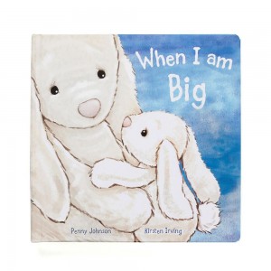 Książeczka Jellycat When I am Big,21cm x 21cm x 2cm Białe | Polska DHZB-95641