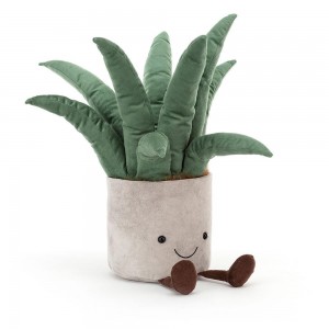 Pluszaki Jellycat Amuseables Aloe Vera,40cm x 14cm x 14cm Zielone | Polska ZAUR-01648
