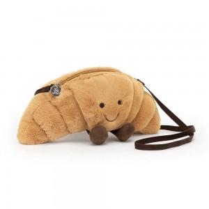 Pluszaki Jellycat Amuseables Croissant,15cm x 27cm x 5cm Beżowe | Polska ZUGF-18972