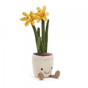 Pluszaki Jellycat Amuseables Daffodil,30cm x 8cm x 7cm Żółte | Polska GUQK-25876