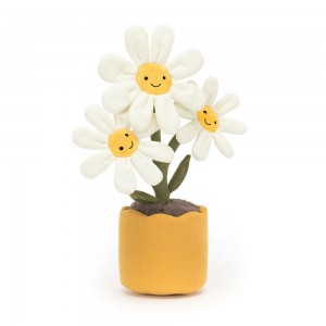 Pluszaki Jellycat Amuseables Daisy,34cm x 11cm x 11cm Białe | Polska ZMPJ-30142