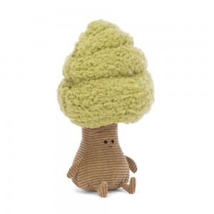 Pluszaki Jellycat Amuseables Forestree Lime,23cm x 14cm x 7cm Zielone | Polska MIEF-63981