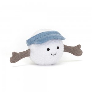 Pluszaki Jellycat Amuseables Golf Ball,6cm x 6cm x 6cm Białe | Polska JVYD-59271