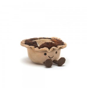Pluszaki Jellycat Amuseables Mince Pie,9cm x 12cm x 12cm Beżowe | Polska XVKL-73504