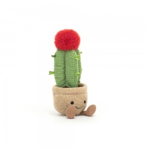 Pluszaki Jellycat Amuseables Moon Cactus,21cm x 7cm x 7cm Zielone | Polska MYIF-32890