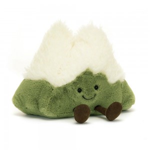 Pluszaki Jellycat Amuseables Mountain,22cm x 24cm x 11cm Zielone | Polska QIVF-10958