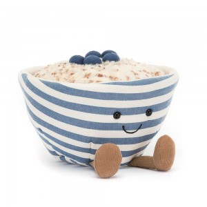 Pluszaki Jellycat Amuseables Oats,14cm x 18cm x 17cm Niebieskie | Polska WKHA-29437