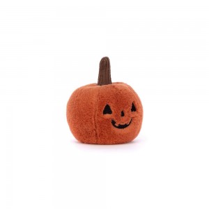 Pluszaki Jellycat Amuseables Ooky Jack O'lantern,8cm x 8cm x 8cm Pomarańczowe | Polska BOPF-59468