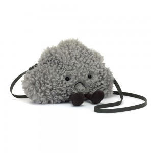 Pluszaki Jellycat Amuseables Storm Cloud,20cm x 24cm x 5cm Szare | Polska HCYF-46853