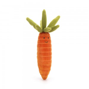Pluszaki Jellycat Amuseables Vivacious Vegetable Carrot,17cm x 5cm x 5cm Pomarańczowe | Polska IKZW-06134