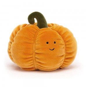 Pluszaki Jellycat Amuseables Vivacious Vegetable Pumpkin,9cm x 15cm x 15cm Pomarańczowe | Polska QOKI-26985