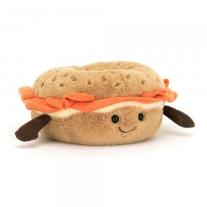 Pluszaki Jellycat Amuseablesel,7cm x 14cm x 14cm Beżowe | Polska GYBA-82615