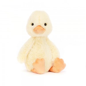 Pluszaki Jellycat Bashful Duckling,31cm x 12cm x 9cm Żółte | Polska WLKF-26493