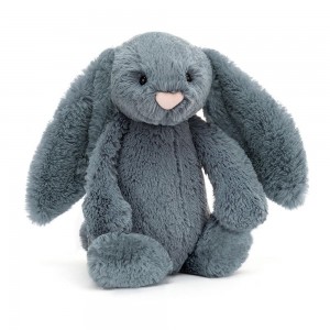 Pluszaki Jellycat Bashful Dusky Króliczek,31cm x 12cm x 9cm Niebieskie | Polska SCYU-75684