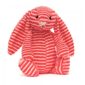 Pluszaki Jellycat Bashful Evey Króliczek,31cm x 12cm x 9cm Czerwone | Polska FZBY-41985