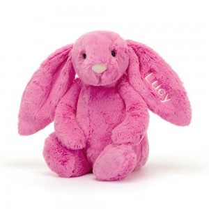 Pluszaki Jellycat Bashful Hot Króliczek Medium,31cm x 12cm x 9cm Różowe | Polska QERA-19486