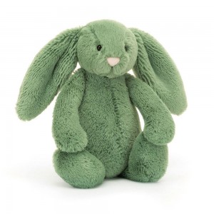 Pluszaki Jellycat Bashful Ivy Króliczek,18cm x 9cm x 8cm Zielone | Polska FMYX-52430