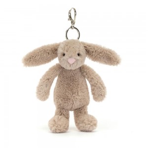 Pluszaki Jellycat Bashful Króliczek,18cm x 5cm x 4cm Beżowe | Polska BYPK-49571