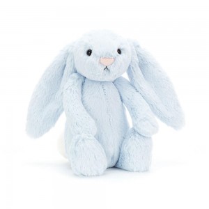 Pluszaki Jellycat Bashful Króliczek,31cm x 12cm x 9cm Niebieskie | Polska VFNC-69254