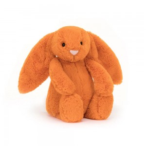 Pluszaki Jellycat Bashful Luxe Amberley Króliczek,31cm x 12cm x 9cm Pomarańczowe | Polska FXVH-04265