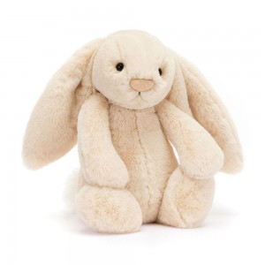 Pluszaki Jellycat Bashful Luxe Króliczek Willow,31cm x 12cm x 9cm Beżowe | Polska QGHT-76403