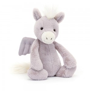 Pluszaki Jellycat Bashful Pegasus,31cm x 12cm x 9cm Fioletowe | Polska XIZS-64718