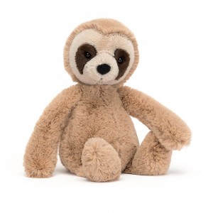 Pluszaki Jellycat Bashful Sloth,31cm x 12cm x 9cm Beżowe | Polska CHJE-41276